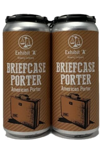 Exhibit A Brewing Briefcase Porter - 4 Pack
