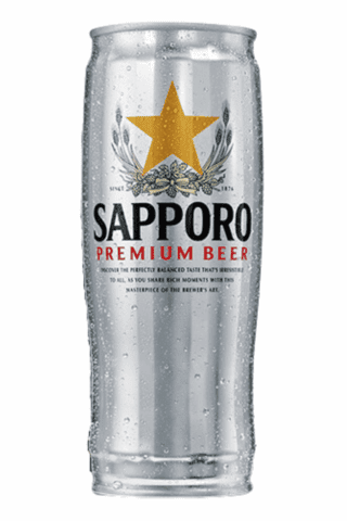 Sapporo Premium Beer Can