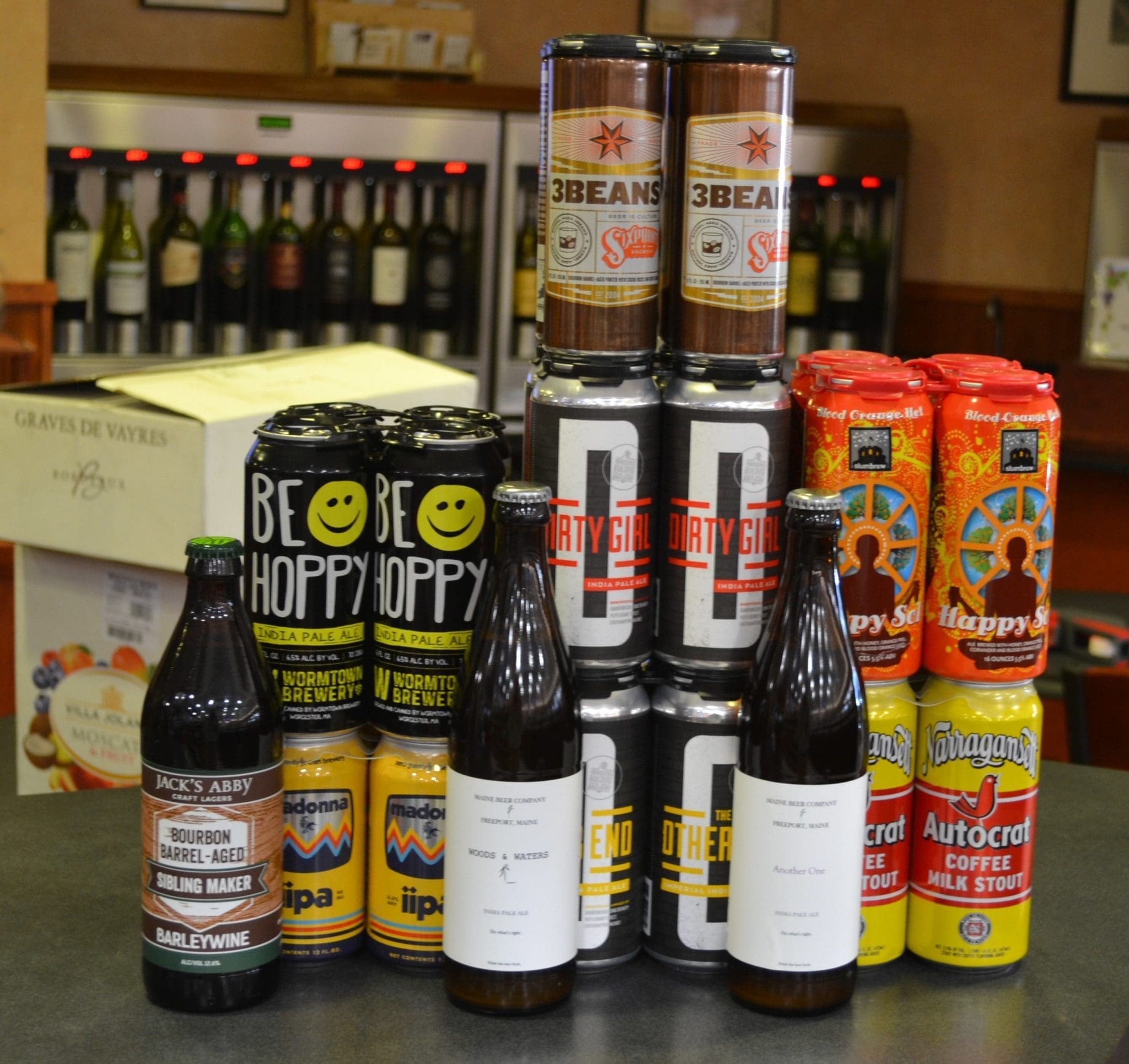 IPA, Double IPA, Bourbon Stout, Be Hoppy, Maine Beer Lunch, Barleywine, craft beer, specialty beer