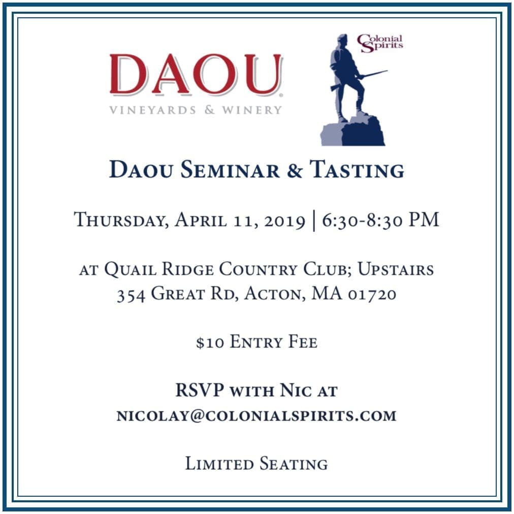 Daou Winery Seminar