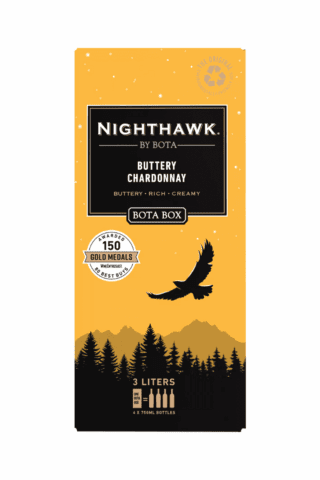 Bota Box 3l Nighthawk Gold Chard - 3l