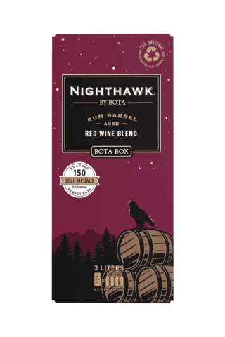 Bota Box 3l Nighthawk Black Rum Barrel Red Blend - 3l