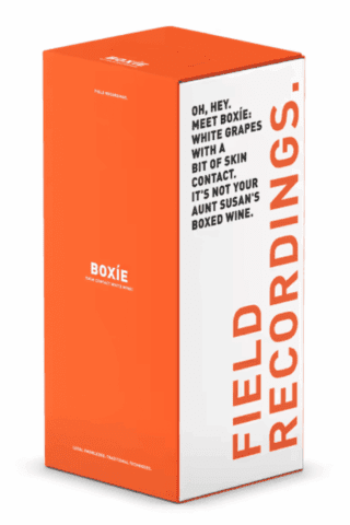 Field Recordings Orange Boxie Skin Contact White Wine - 3l