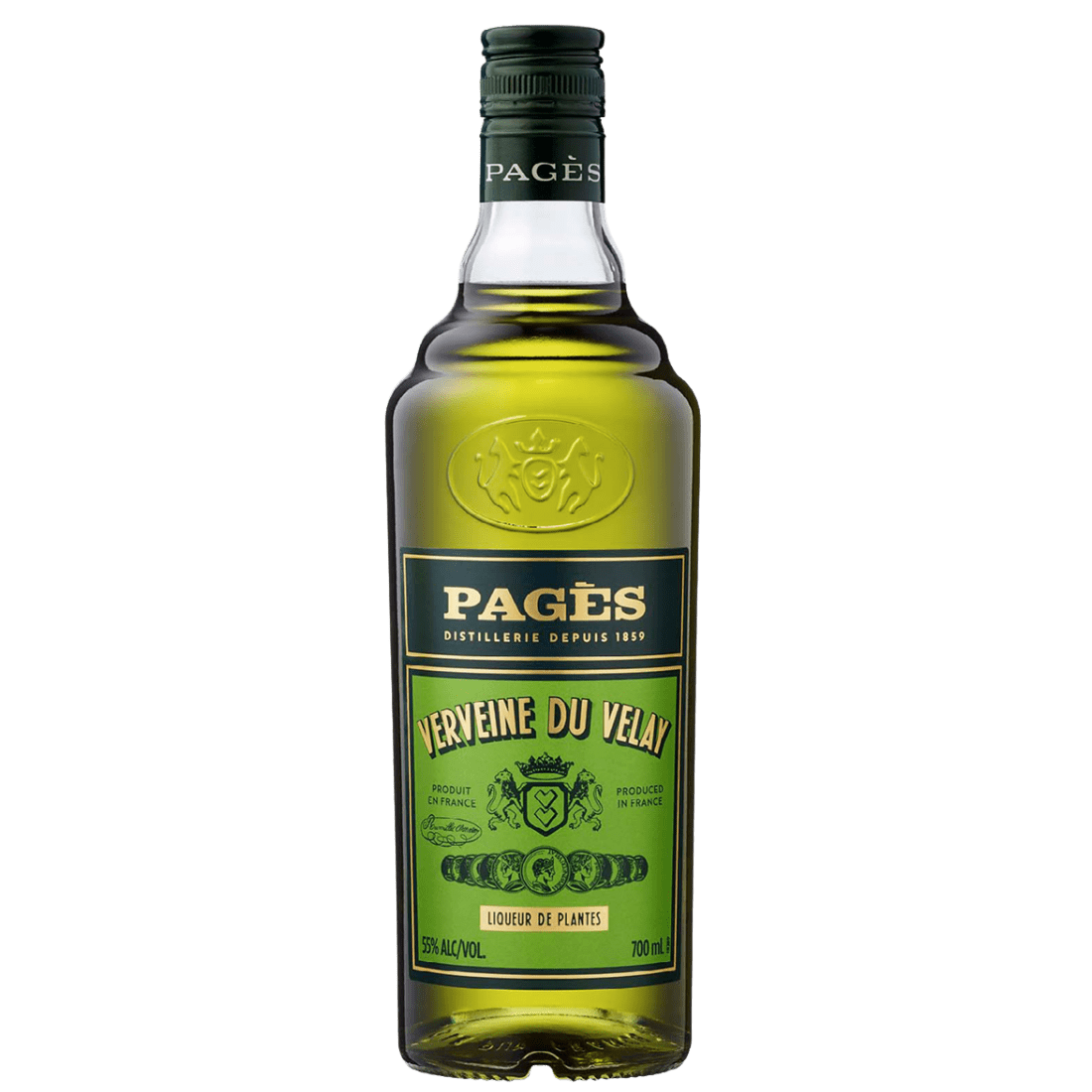 Pages Verveine Du Velay Verte Liqueur - 700ml